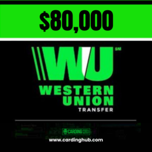 $80000 USD Western Union Transfer