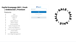 PAYPAL SCAMPAGE 2022 | FRESH | UNDETECTED | PREMIUM